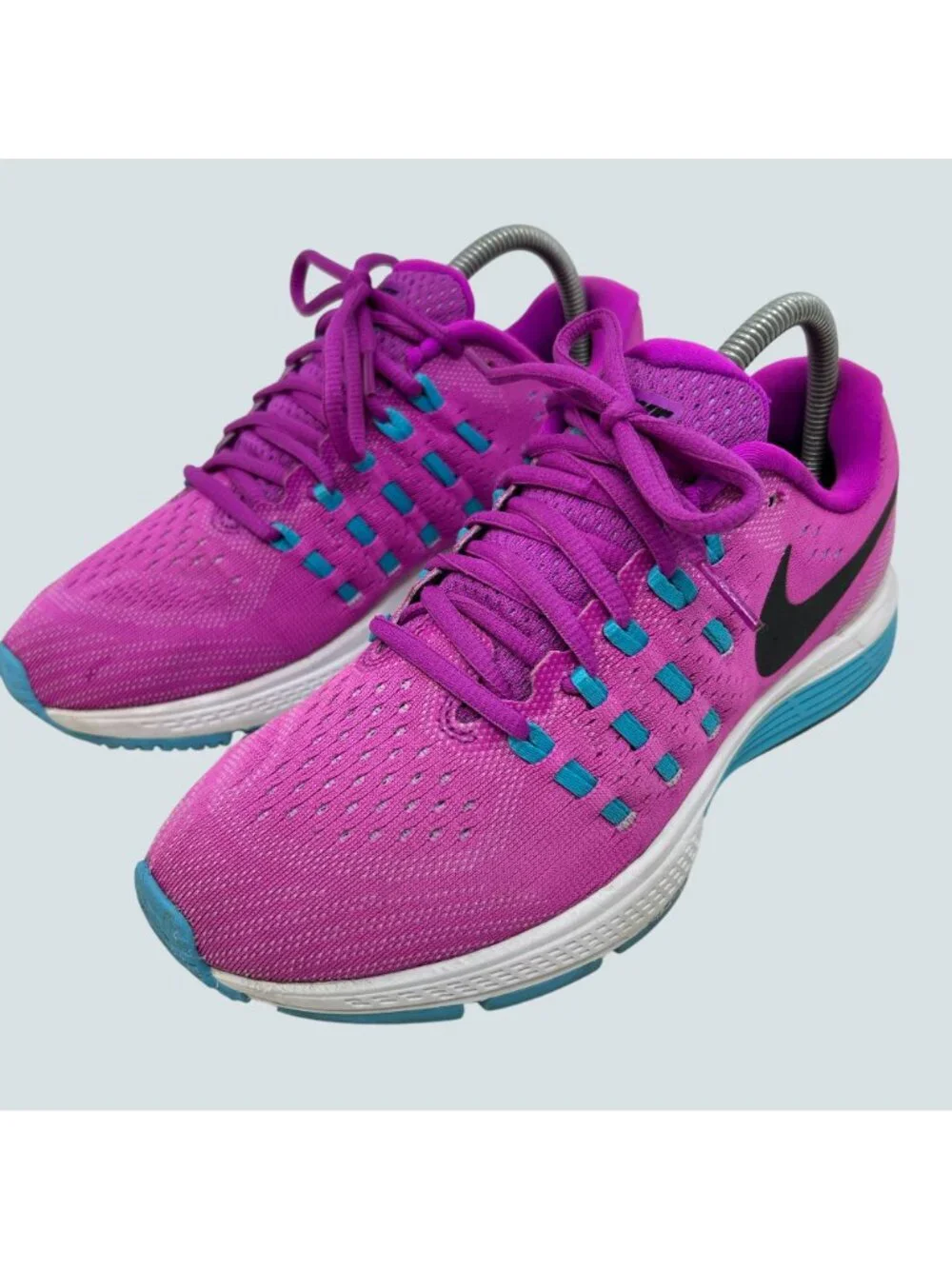 Nike Air Zoom Vomero 11 Women's Size 8 Hyper Violet Blue Running Shoes 818100-50